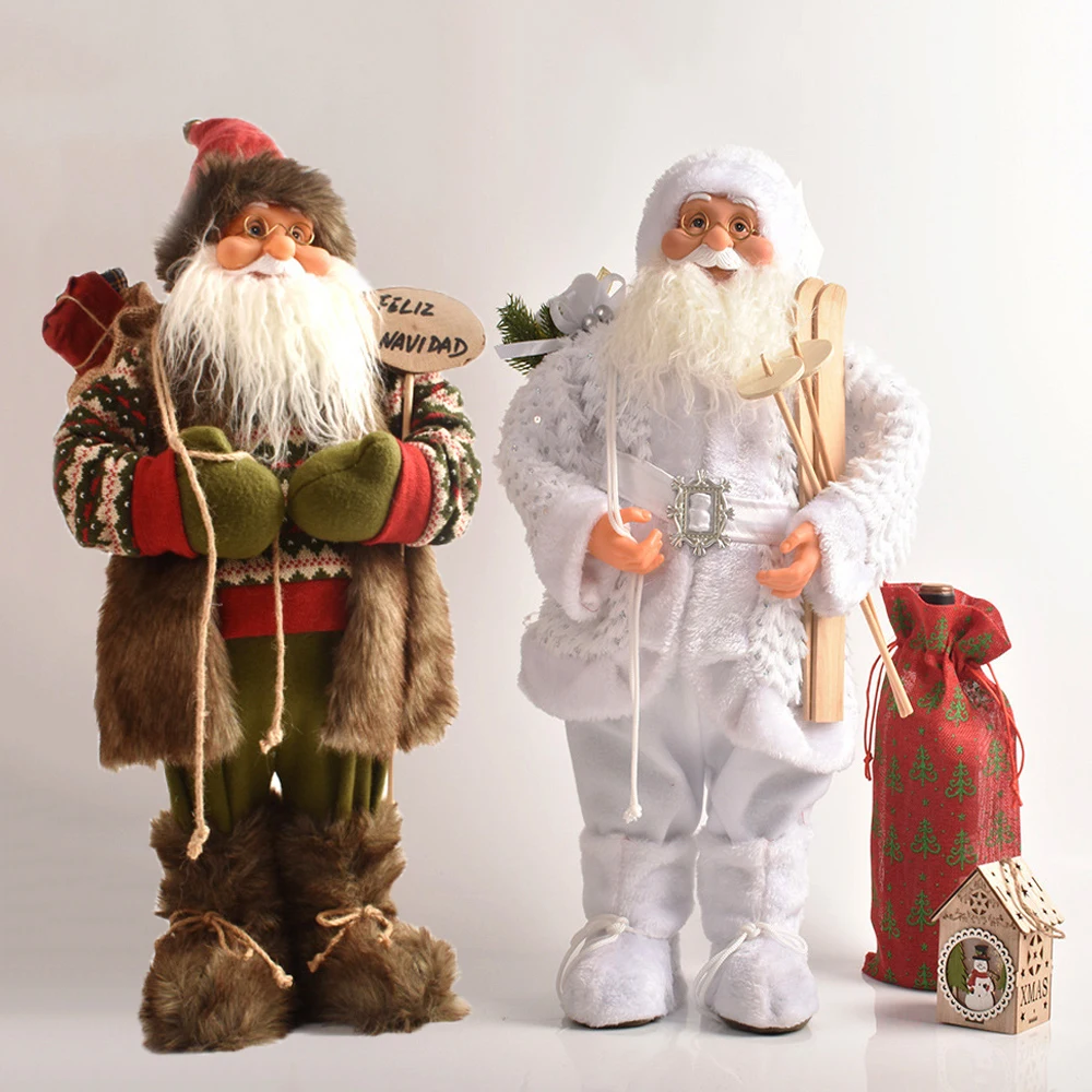 Natale Decor 2023 Новогодний подарок Санта Клаус Кукла Украшения для дома Подарки Рождественские Детские Игрушки Украшения Счастливого Рождества