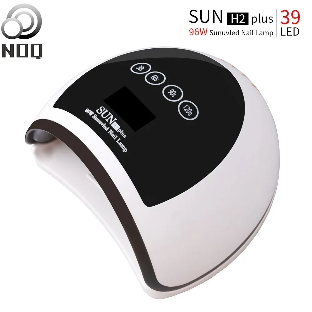 NOQ SUN H2 Plus Профессиональная Мощная УФ-светодиодная Лампа 78 Вт Для Сушки ногтей 39 Светодиодов С ЖК-дисплеем Sun Light Для Сушки Геля Для Маникюра