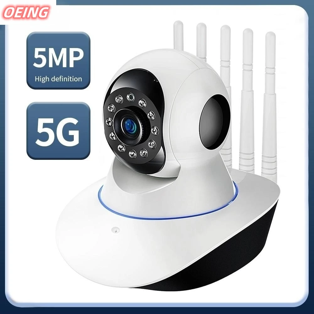 OEING HD 3MP 5MP Беспроводная IP-камера CCTV 5G WIFI Камера PTZ Защитная камера видеонаблюдения Умный Монитор автоматического отслеживания