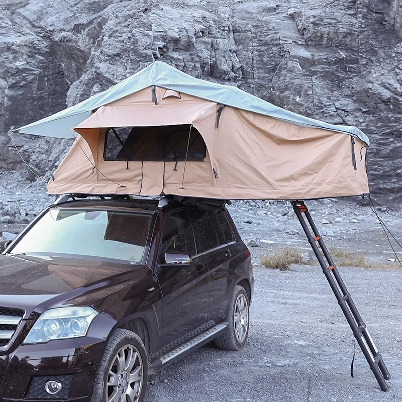 Ronix SL19 2023 Новый Дизайн, Большая Водонепроницаемая 4-местная уличная мягкая палатка для кемпинга на крыше автомобиля