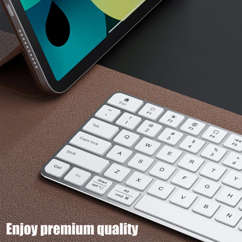 RYRA Mini Bluetooth Keyboard Беспроводная ультратонкая клавиатура, планшет, Перезаряжаемая клавиатура для планшета, Ipad, телефона, ноутбука, телевизора, ноутбука
