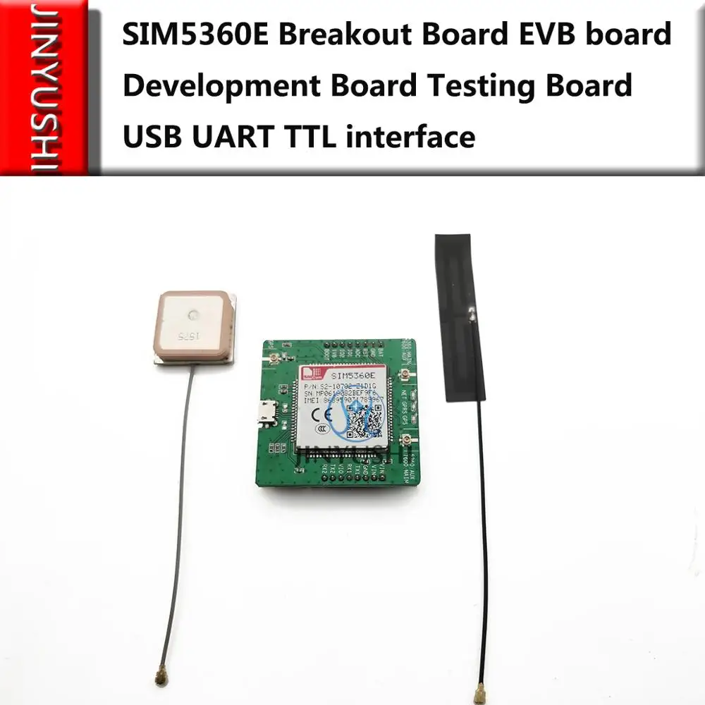 SIMCOM SIM5360E Breakout Board EVB board Development Board Тестовая плата С антенной 4G + GPS антенна USB UART TTL интерфейс