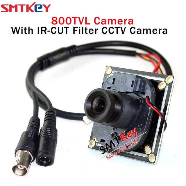 SMTKEY 8330 HD 800tvl cmos плата камеры видеонаблюдения маленькая мини-камера + объектив 3,6 мм + кабель (размер платы камеры видеонаблюдения 38* 32)