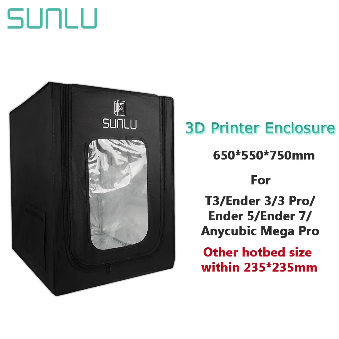 SUNLU 3D принтер Изоляционный чехол Аксессуары для принтера Ender 3 Ender 3 Pro Ender 3 Подходящие размеры горячей кровати до 235 *235 м