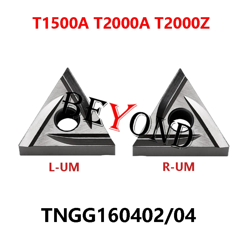 TNGG160402R-UM T1500A T2000Z TNGG160404L-UM T1200A TNGG160404R-UM TNGG160402R-FX T3000Z Оригинальные твердосплавные пластины с ЧПУ TNGG 160404