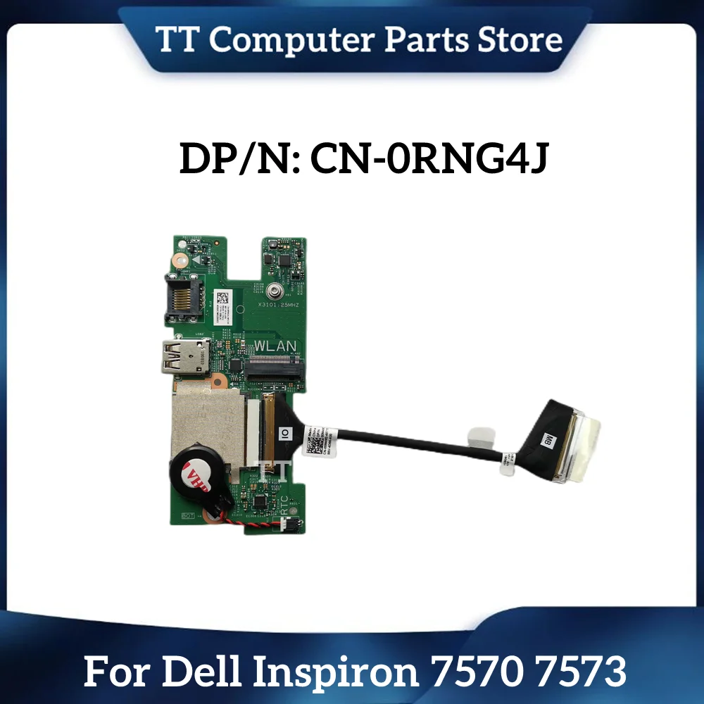 TT Новый Оригинальный для Dell Inspiron 7570 7573 Коммутатор USB Плата 0RNG4J RNG4J CN-0RNG4J Быстрая доставка
