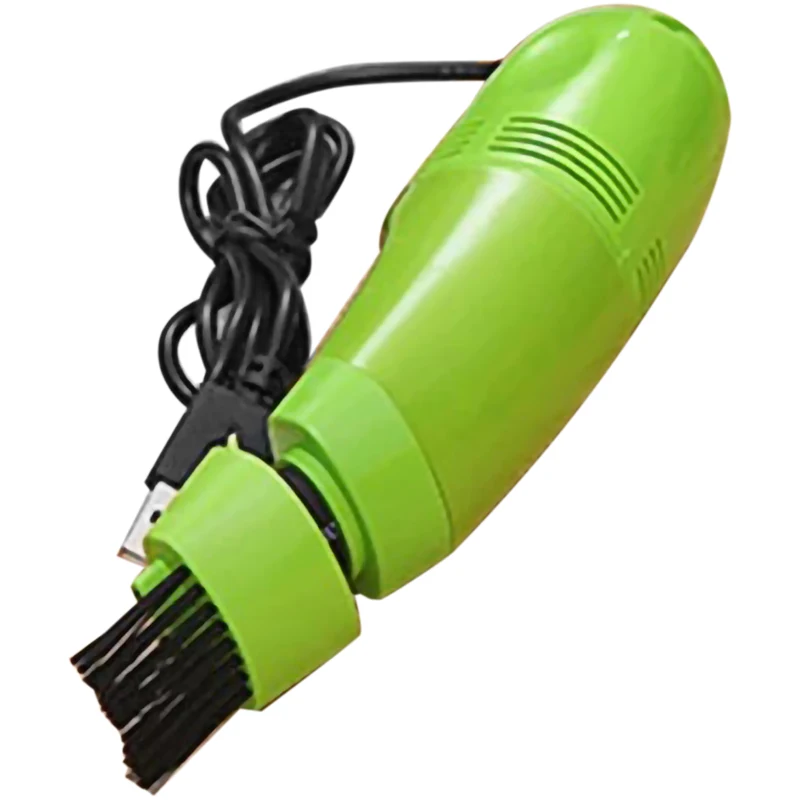 USB Компьютерная клавиатура, Пылесос, мини Настольный Пылесборник, Ручной инструмент для чистки стола, зеленый