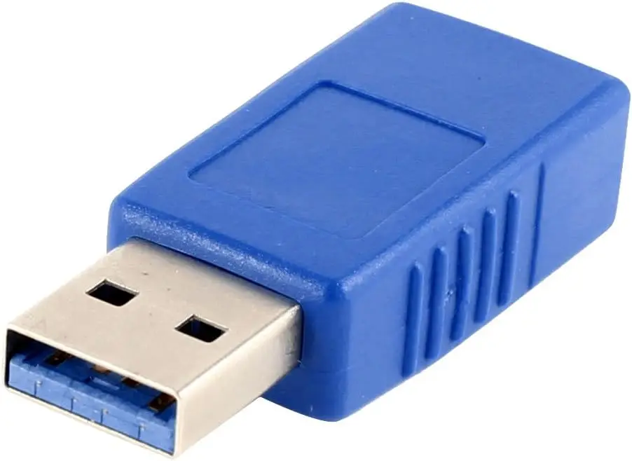 USB3.0 A Прямой удлинительный разъем адаптера Синий