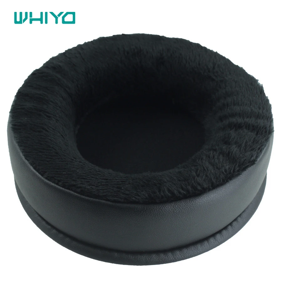 Whiyo 1 Пара Бархатных Амбушюр, чехол для подушки, Сменные Амбушюры для Sony MDR-V55 MDR-V500DJ MDR-7502, гарнитура Somic E95