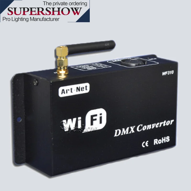 WIFI310 светодиодный контроллер сигнала DMX512 Art-Net communication protolcol DC12V Wifi конвертер от системы Android или IOS WF310