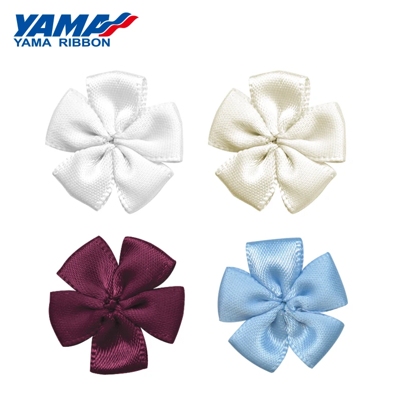 YAMA Flowers Лента 200 шт./пакет, Односторонняя Атласная лента для Рукоделия Диаметром 22 мм ± 3 мм, Одежда для девочек, Украшение для Скрапбукинга 