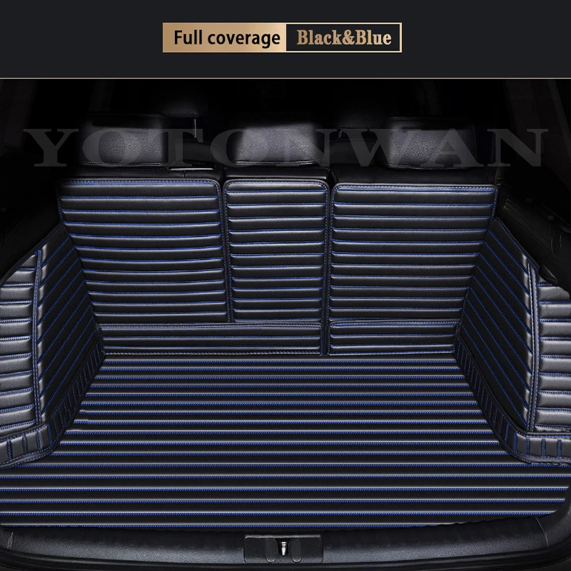 YOTONWAN Полное Покрытие, Изготовленный На Заказ Коврик Для Багажника Автомобиля Audi All Medels A6L R8 Q3 Q5 Q7 S4 RS TT Quattro A7 A8 A3 A4 A5 Автозапчасти