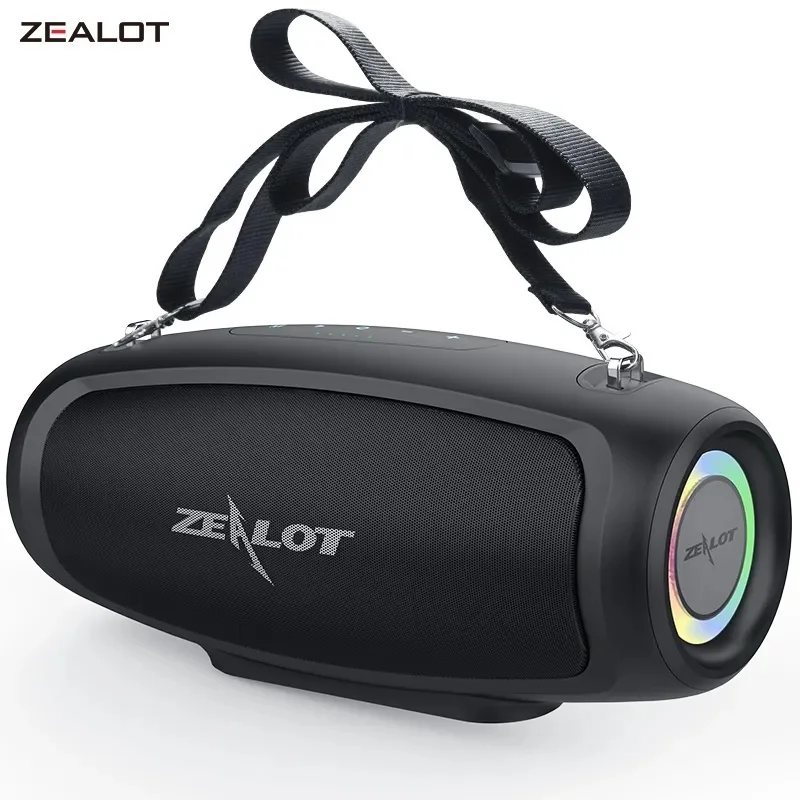 ZEALOT S37L 50 Вт Портативный Bluetooth-Динамик Выходной Мощности Bluetooth-Динамик с отличными басовыми характеристиками Hifi-динамик