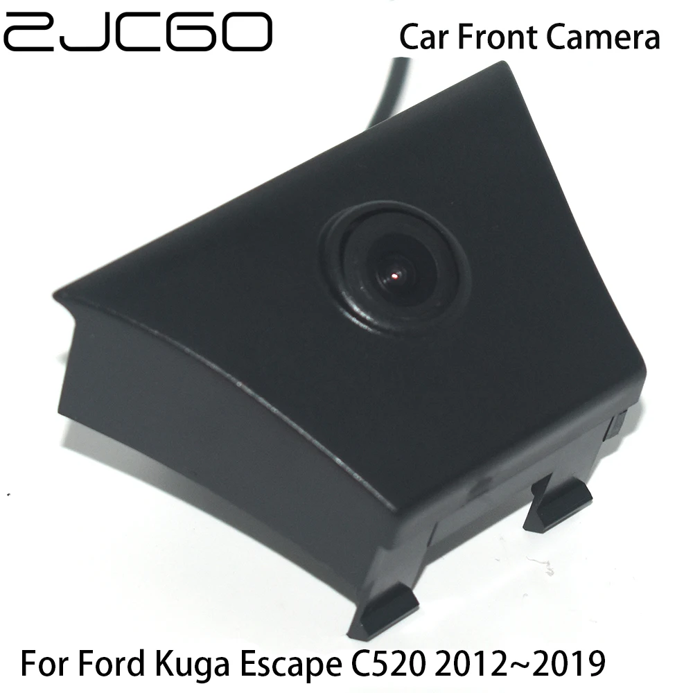 ZJCGO CCD HD Вид Спереди Автомобиля Парковочная Камера С ЛОГОТИПОМ Ночного Видения Водонепроницаемый Позитив для Ford Kuga Escape C520 2012 ~ 2019