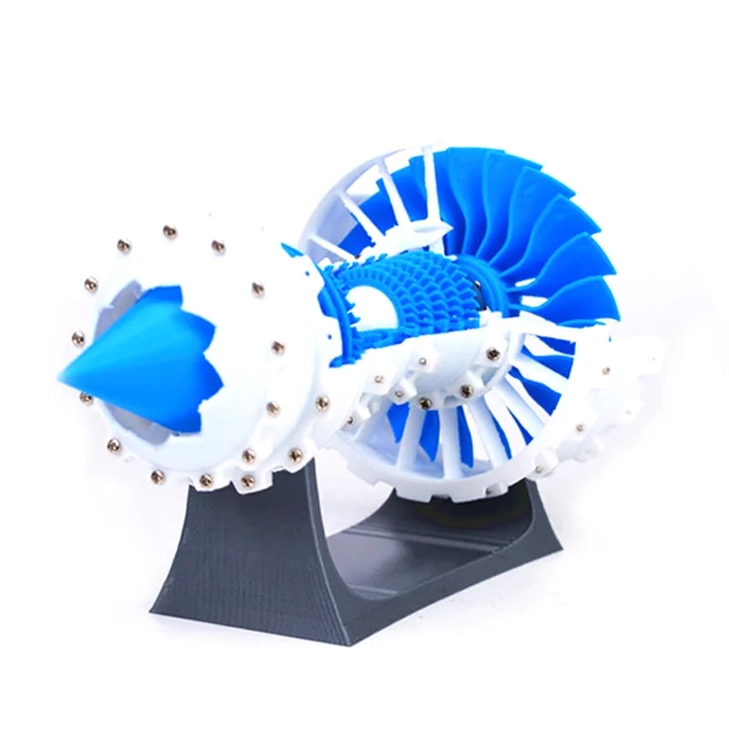 Авиационный двигатель Модель турбовентиляторного двигателя Модель воздушного двигателя Электрический 3D-принтер