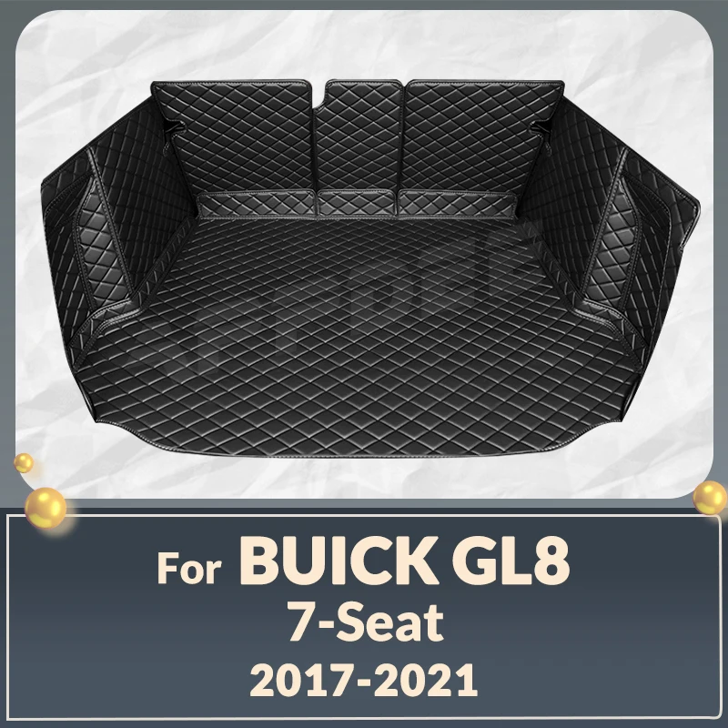 Автоматический коврик для багажника с полным покрытием для GL8 7-Местный 2017-2021 20 19 18 Автомобильный коврик для багажника, Аксессуары для защиты салона грузового лайнера