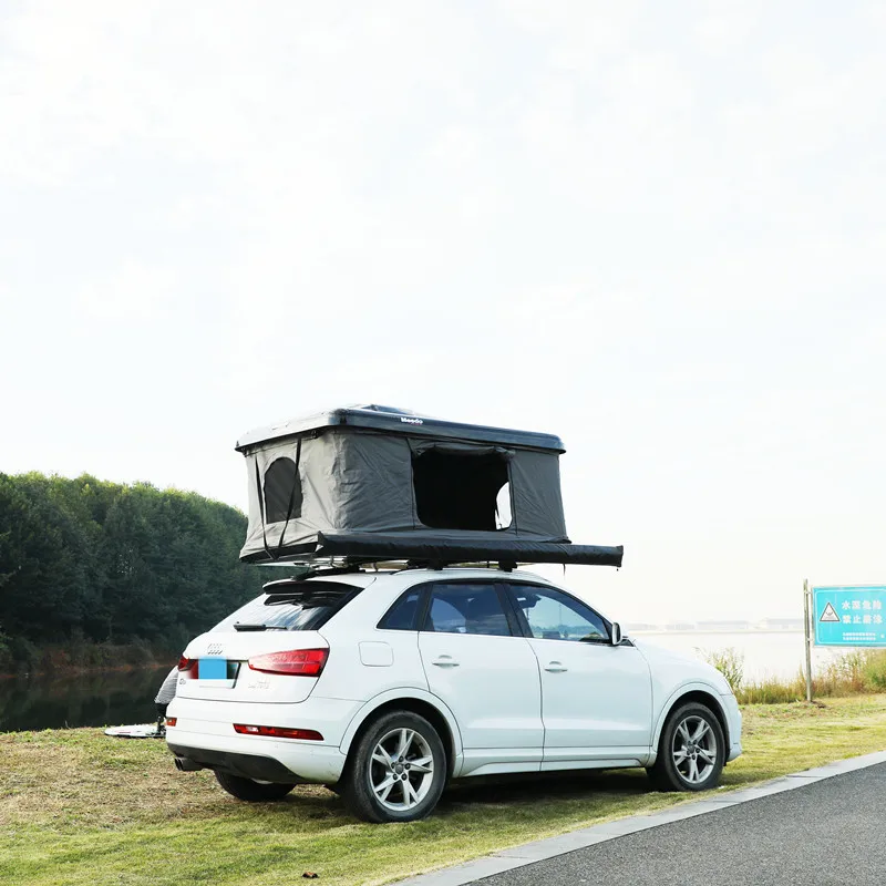Автомобильная палатка, автоматическая быстрая установка и закрытие палатки на крыше, туристический кемпинг на открытом воздухе