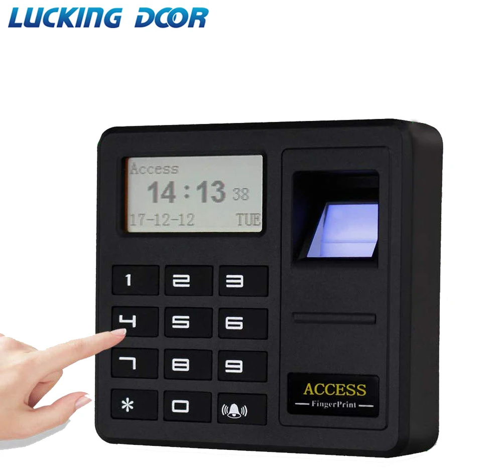 Автономный биометрический контроль доступа по отпечаткам пальцев, однодверный контроллер, автономная клавиатура, RFID-карта для входа в дверь