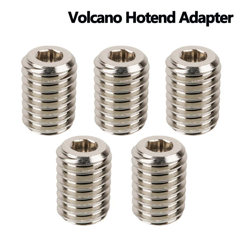 Адаптеры CHT V6 Volcano Hotend Для блока нагревателя Volcano к соплу V6, медный соединитель сопла CHT с высоким расходом