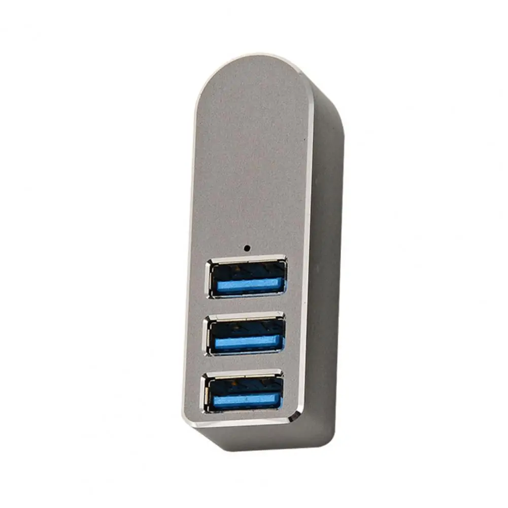 Алюминиевый Сплав с возможностью вращения, 4 порта USB3.0, концентратор, удлинитель, высокоскоростной разветвитель Для портативных ПК, USB-устройств