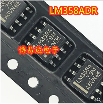 Бесплатная доставка 100ШТ LM358ADR LM358A LM358AD SOP-8