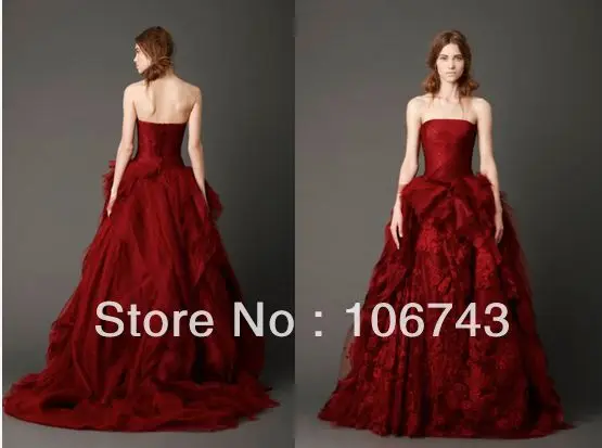 бесплатная доставка 2018, популярное сексуальное милое платье принцессы, кружевное многоуровневое высококачественное красное свадебное платье для матери невесты, платья