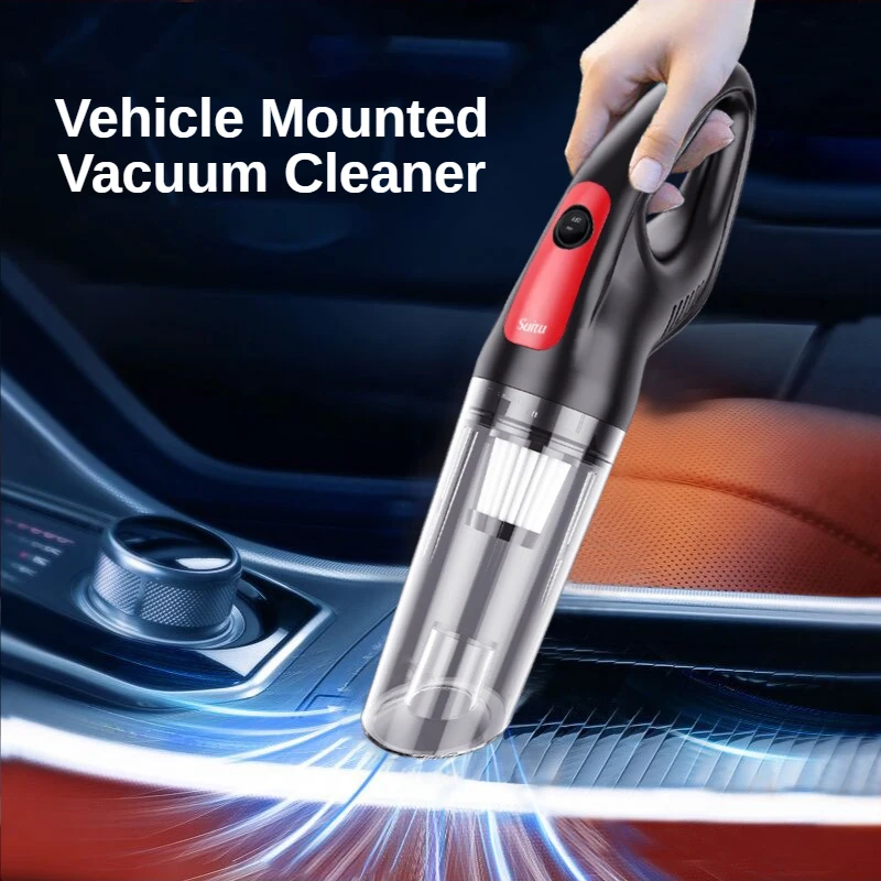 Беспроводные Пылесосы Многофункциональный автомобильный пылесос для дома Car Clean 12000Pa 120 Вт USB Вертикальный Пылесос для пола Mop