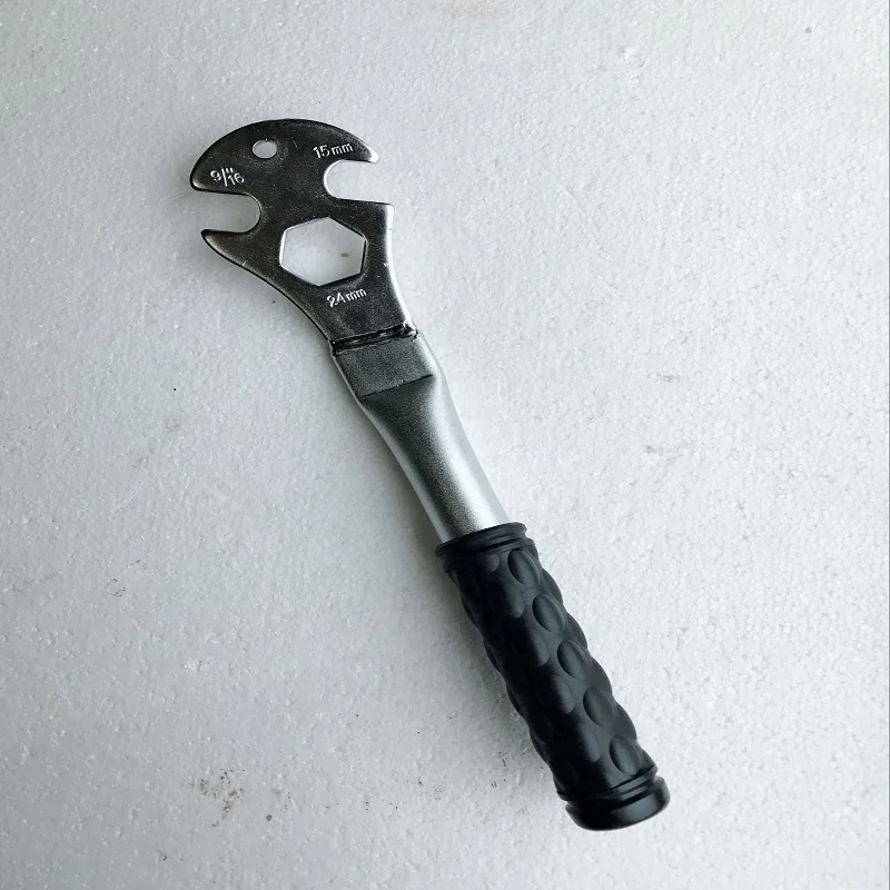 Большой гаечный ключ, велосипедный ключ, инструмент для снятия передней и задней оси, педальный гаечный ключ, инструмент для ремонта //15/24 мм