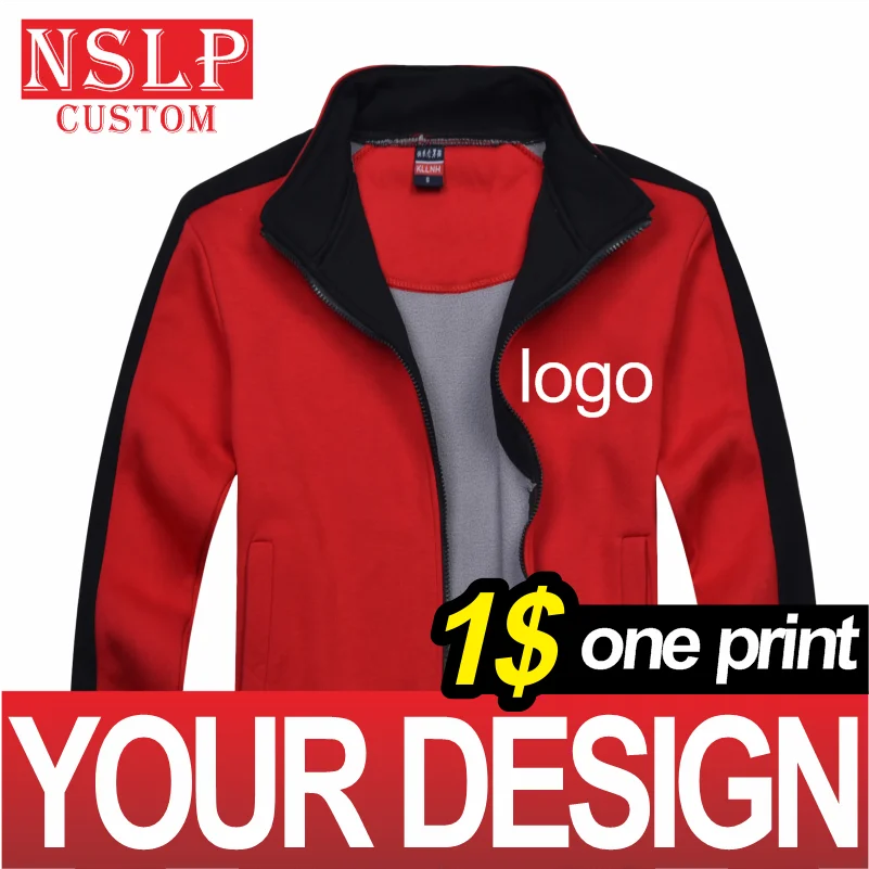 Высококачественная куртка со стоячим воротником, теплый и удобный кардиган на молнии, новый зимний стиль для пары, сделай сам свой эксклюзивный топ NSLP