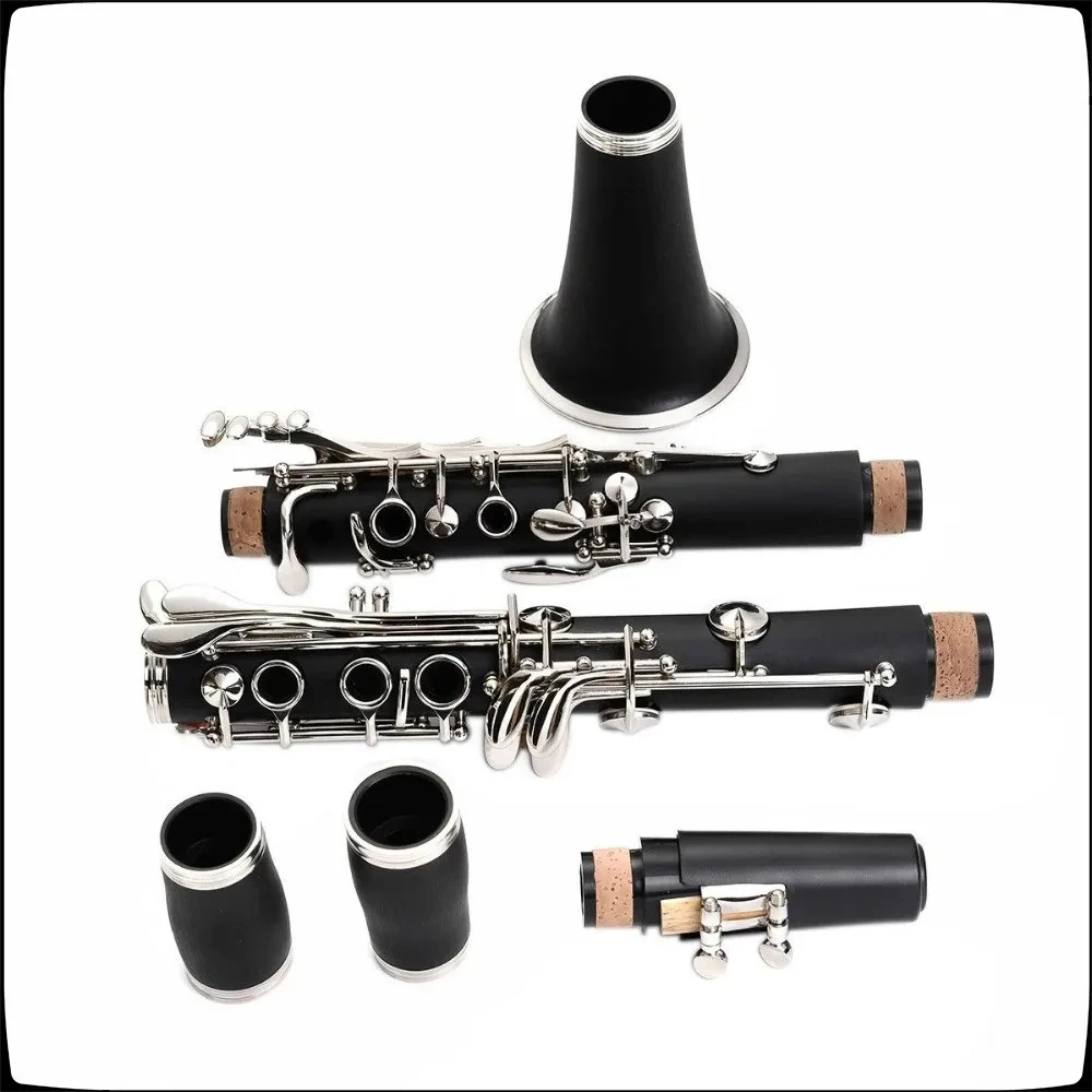 Высококачественная черная матовая поверхность для кларнета, любимая для начинающих