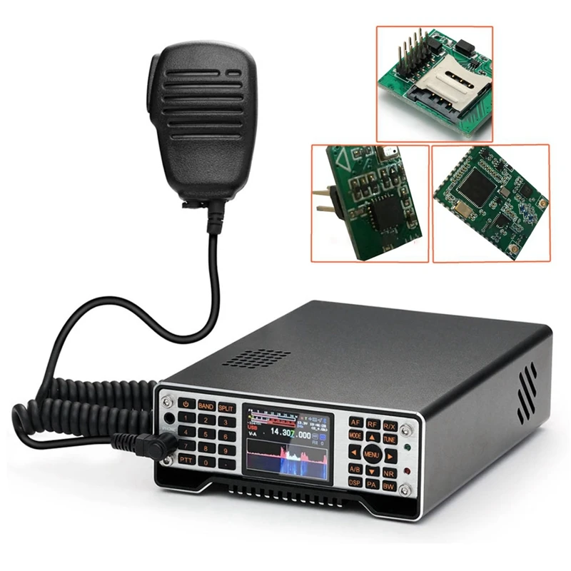 ГОРЯЧИЙ 4-го поколения Q900 V4 100 кГц-2 ГГц HF/VHF/UHF Всережимный SDR Приемопередатчик Программно определяемого Радио FM SSB CW RTTY B