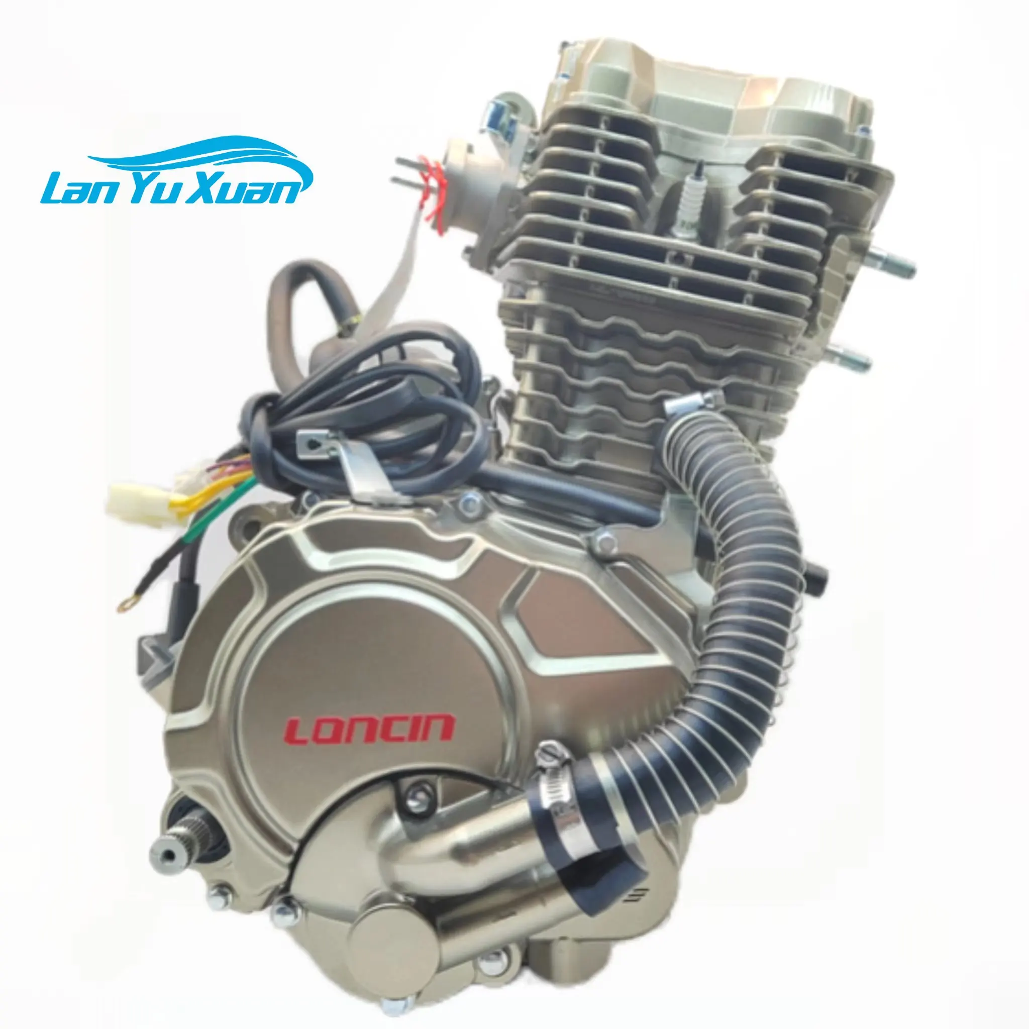 Двигатель Loncin Thunderbolt 300cc с водяным охлаждением, двигатель мотоцикла 300cc, подходящий