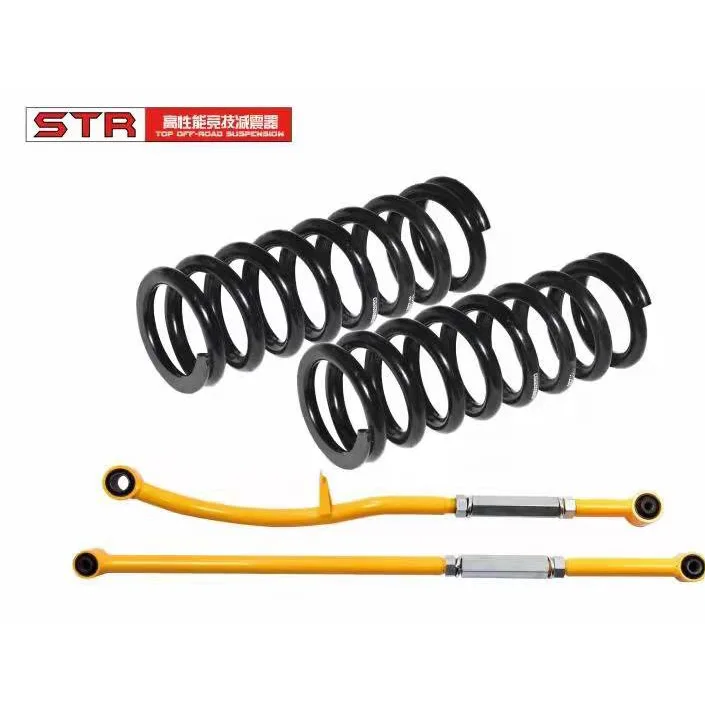 Детали подвески STR 4x4 сверхмощная пружинная система с регулируемым компрессором спиральных пружин для двойного коиловера