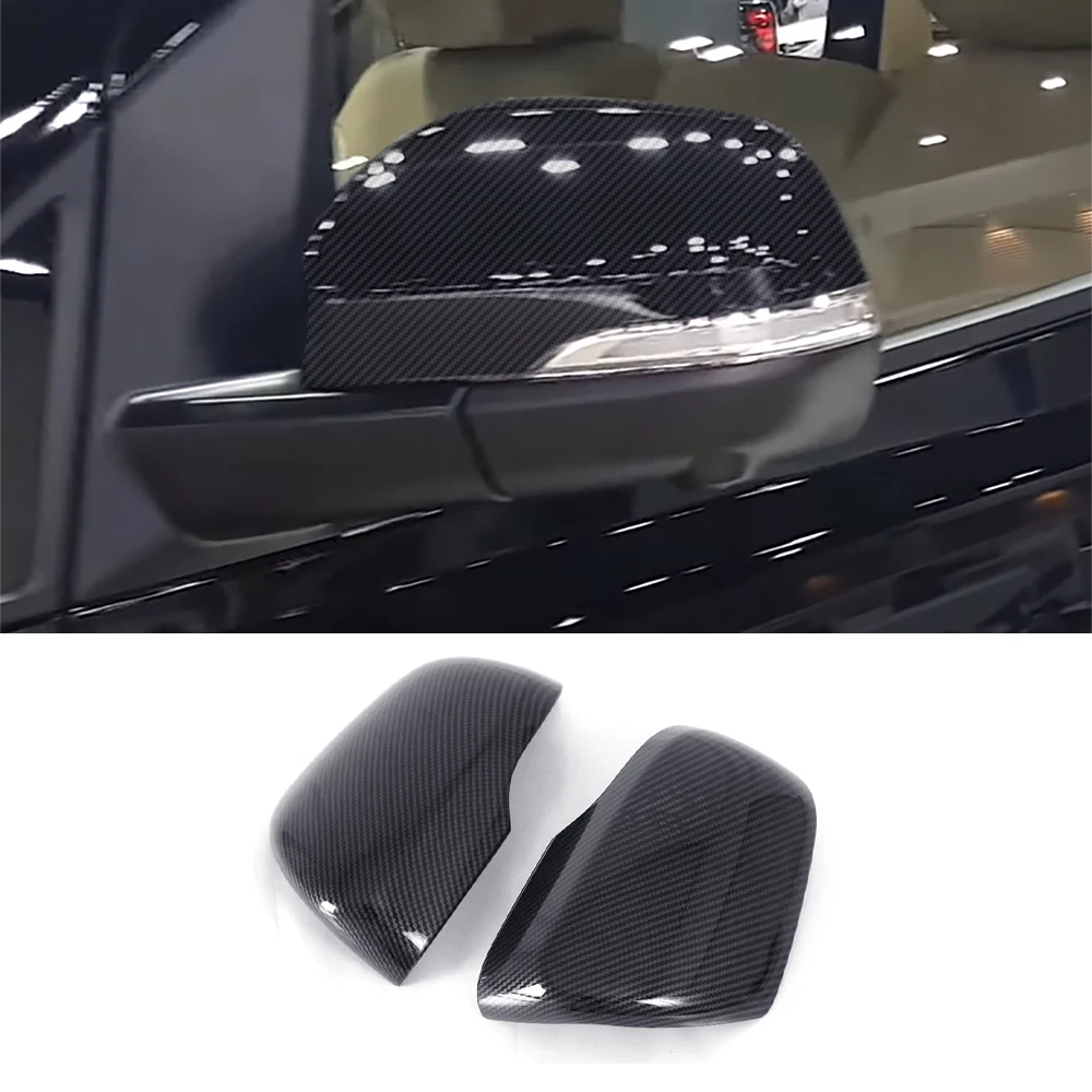 Для 2021-2023 Hyundai Starex H-1 Боковое зеркало заднего вида, накладка из углеродного волокна