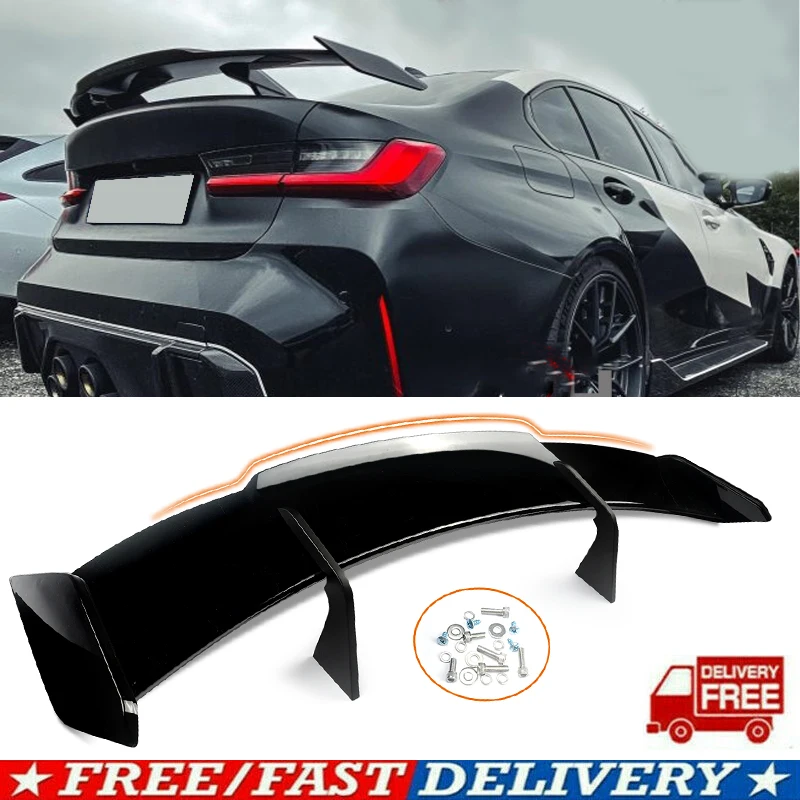 Для BMW G20 2019 + M3 G80 M4 G82 2020 + Высококачественный Карбоновый Спойлер багажника ABS
