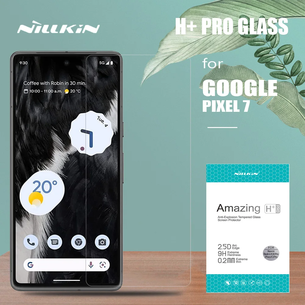 для Google Pixel 7 Glass Nillkin H + PRO 2.5D, Ультратонкая защитная пленка из закаленного стекла для Google Pixel 7 Glass Film