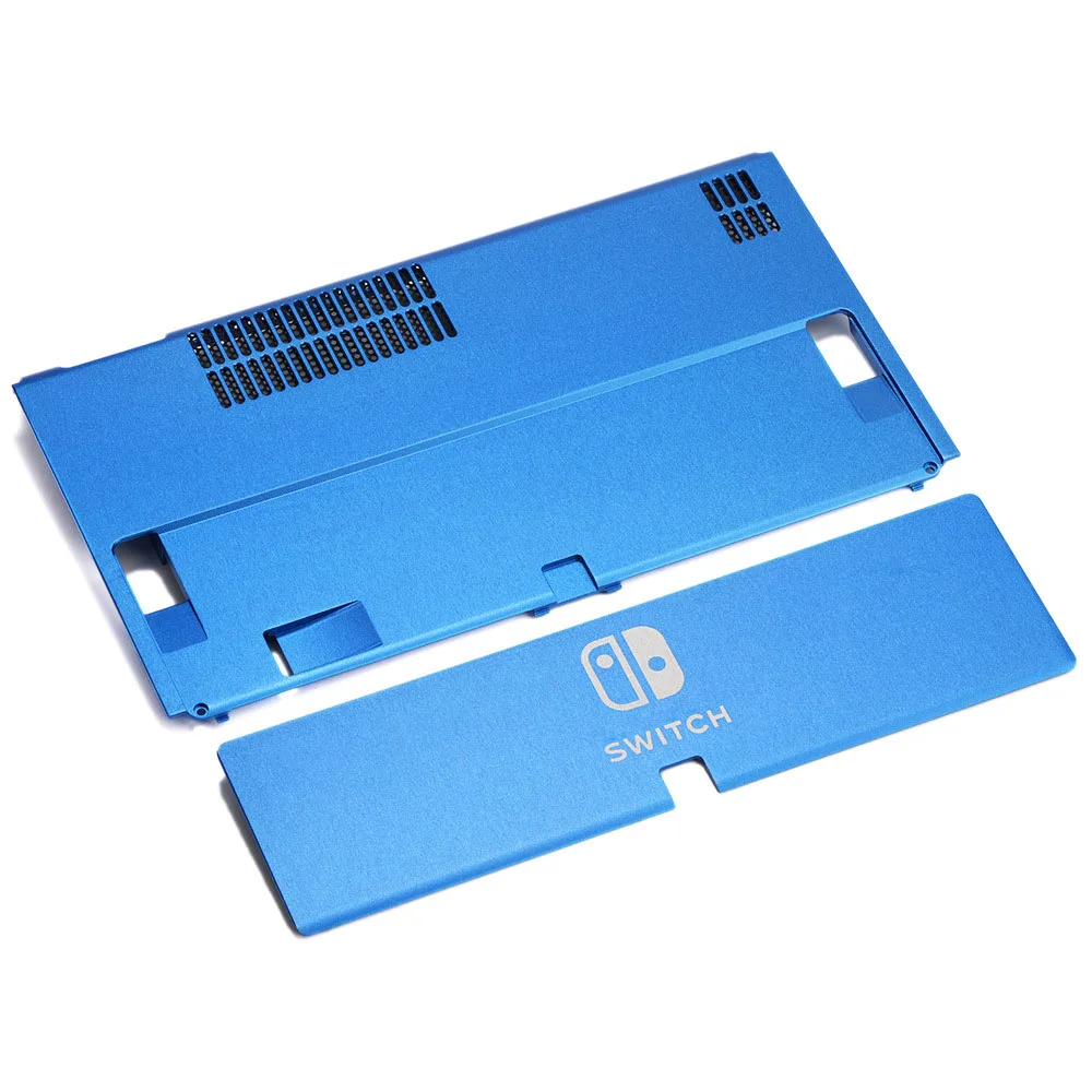 Для Nintendo Switch, Сменная задняя панель из алюминиевого сплава, корпус Joy Con, чехол для NS, Oled, металлический чехол для корпуса