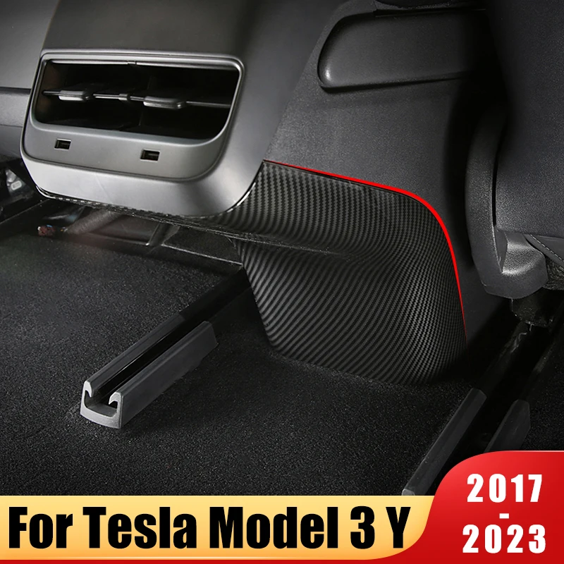 Для Tesla Модель 3 Модель Y 2017- 2021 2022 2023 Внутренние подлокотники Коробка Заднего сиденья Противоударный защитный чехол Аксессуары