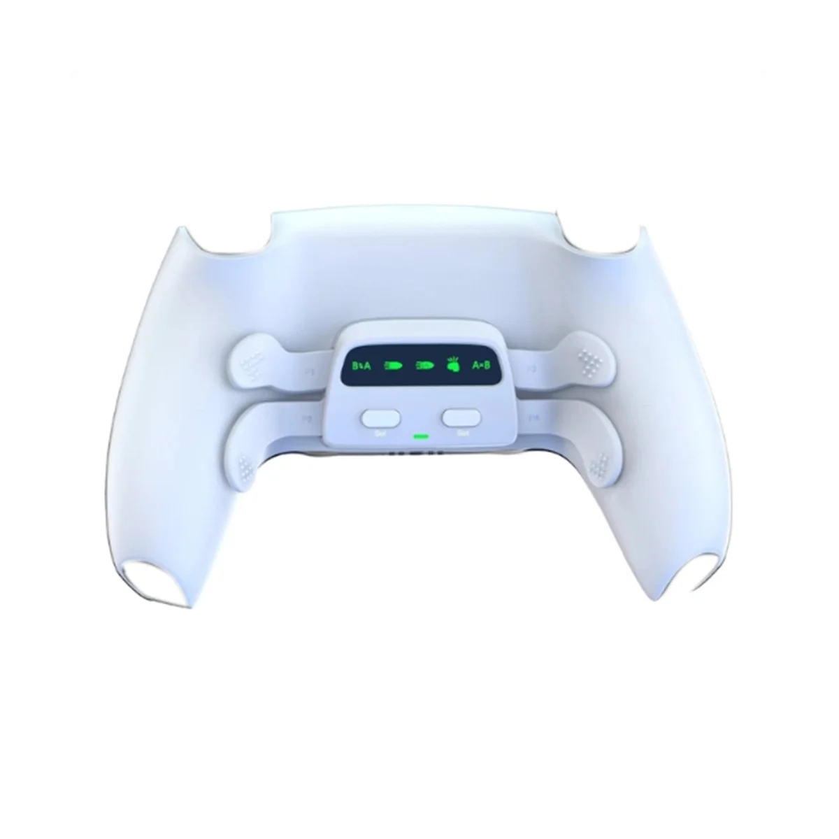 Для контроллера Ps5 Сменный комплект для перенастройки спинки и 4 кнопок подъема спинки (белый)