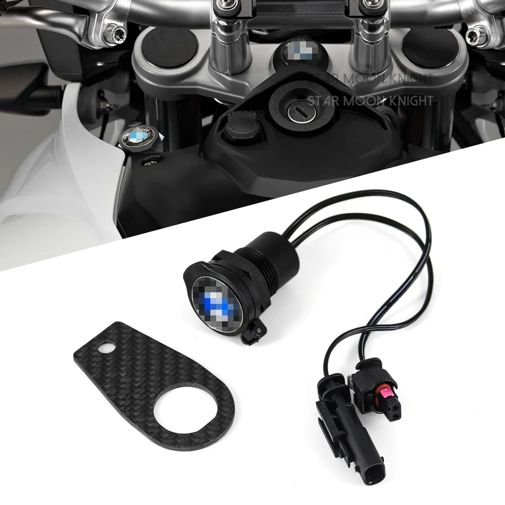 Для мотоцикла BMW F700GS F 700 GS F700 GS Двойное USB зарядное устройство Адаптер питания Гнездо Прикуривателя водонепроницаемая розетка