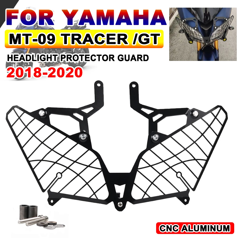 Защита фары мотоцикла Для YAMAHA MT09 TRACER GT MT-09 MT 09 TRACER 2020 Аксессуары Защитная Решетка Защитная Крышка