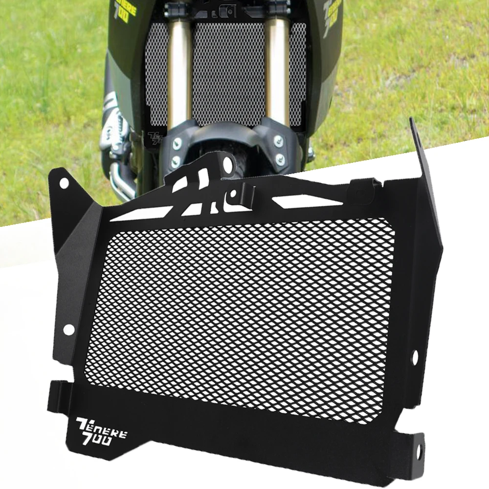 Защитная крышка радиатора мотоцикла Tenere700, Решетка Радиатора Yamaha Tenere 700 T7 Rally 2019 2020 2021