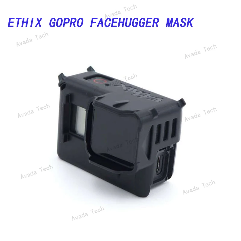 Защитная маска Avada Tech ETHIX для камеры GOPRO FACEHUGGER Защитит ваш GoPro Hero 5, 6 и 7 от случайных ударов