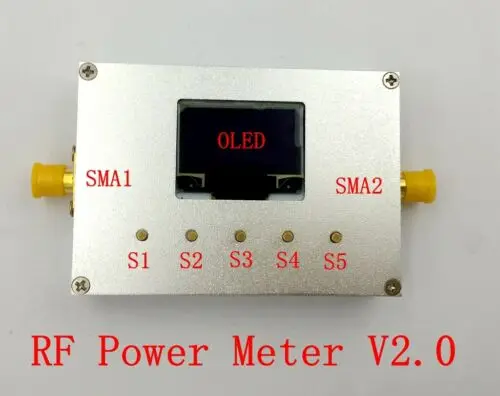 Измеритель мощности RF3000 100 кГц-3 ГГц OLED RF-60 ~ 0 дБм + значение затухания RF программного обеспечения