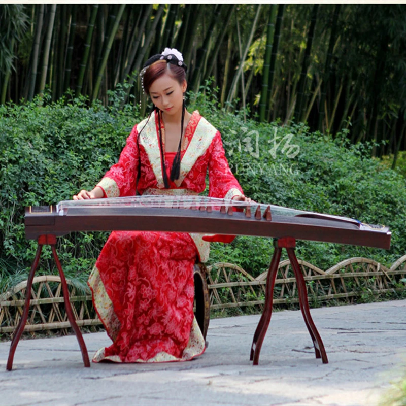 Китайская скрипка Guzheng профессиональные музыкальные инструменты Цитра инкрустация для начинающих 13 видов узоров