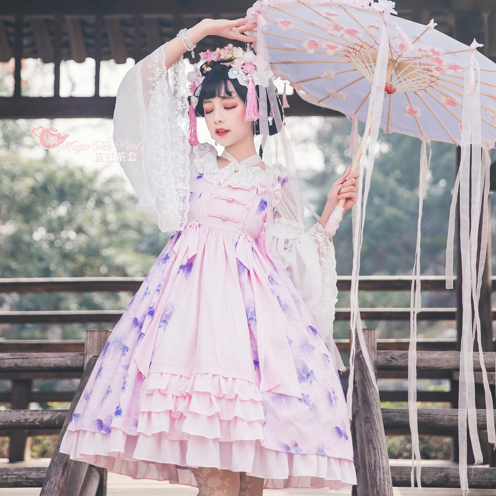 Китайский Hanfu ретро сладкий лолита ремень дворцовое платье в викторианском стиле с принтом kawaii girl loli косплей готическое кимоно в стиле лолиты