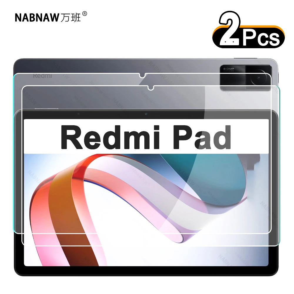 Комплект из 2 предметов, Защитная пленка из закаленного стекла с защитой от царапин HD Для Redmi Pad 10.61 Xiaomi MI Redmi Pad SE, Redmi Pad 2, 11-дюймовая Пленка