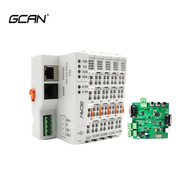 Контроллер ПЛК Компактный Промышленный Небольшой программируемый логический контроллер GC-bus Источник тока 500 мА PLC Automacao Industrial