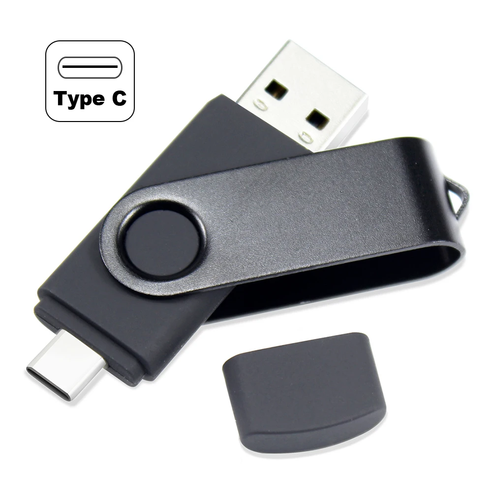 Креативный USB-накопитель Type-C, флеш-накопитель Type C, 64 ГБ, 32 ГБ, 16 ГБ, USB-накопитель 2.0, флешка для Type-C