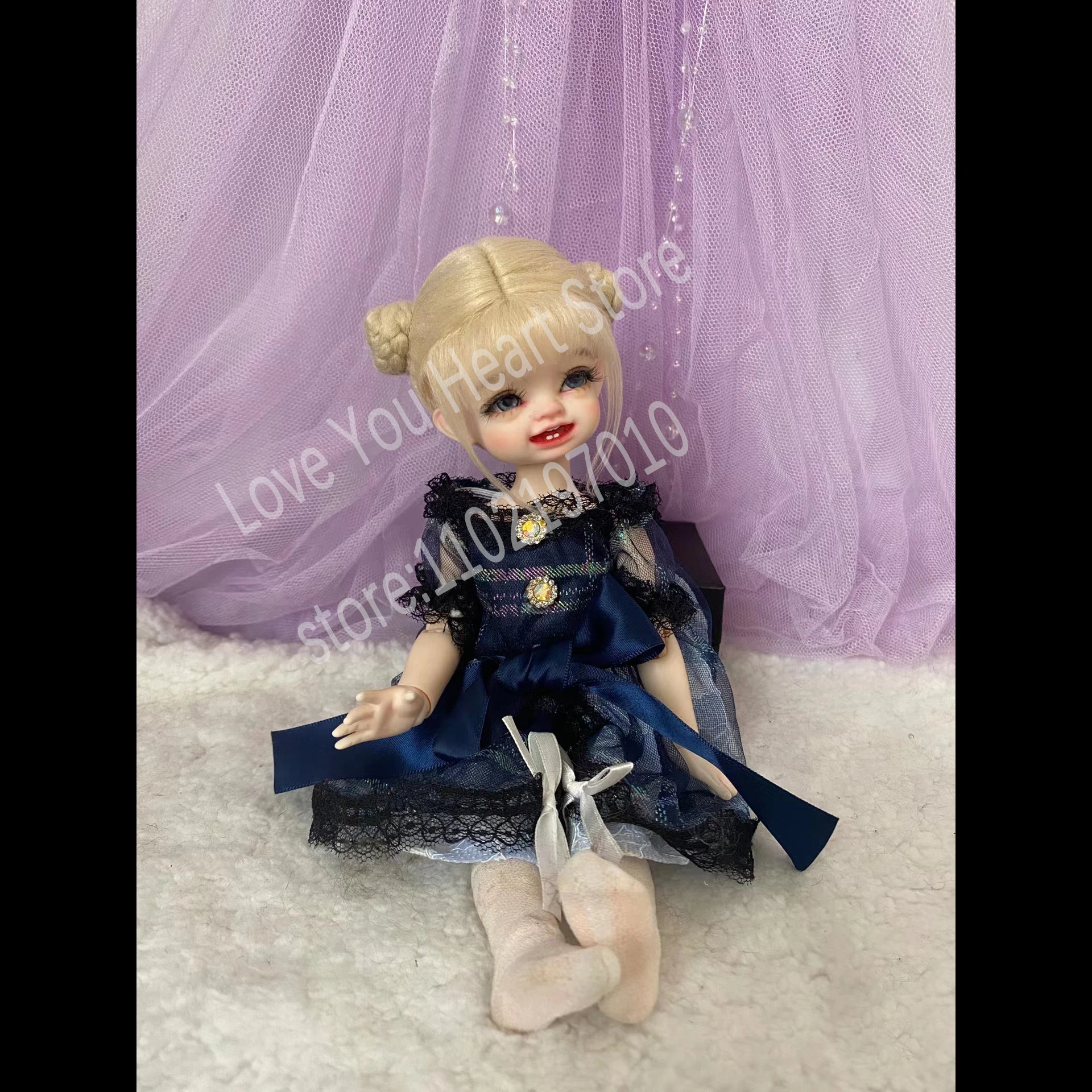 Кукольный парик OB11 для 1/8 1/6 1/4 куклы, парик для волос, кукольный парик принцессы, накладной парик для волос, детская игрушка в подарок для принцессы